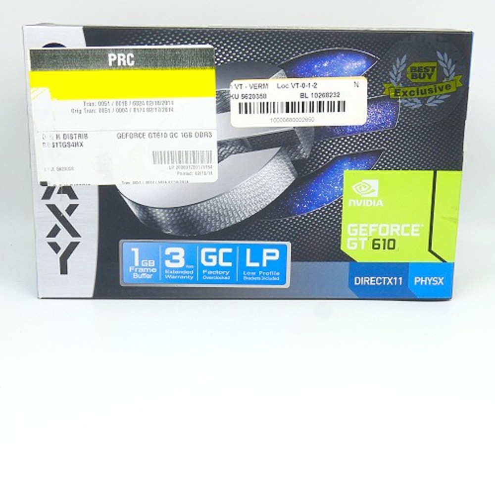 NVIDIA GT610 Apple Mac Pro compatible 1GB Video Card BRAND NEW IN BOX